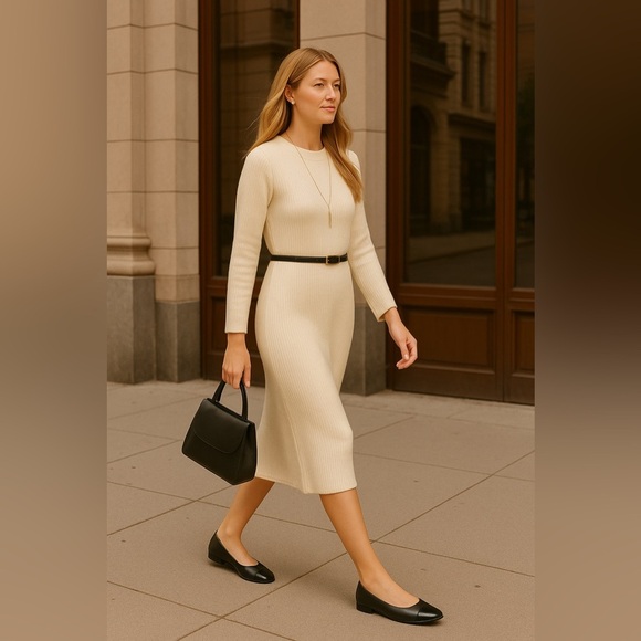 DV by Dolce Vita Black Toe Cap Ballet Flats Size 9 Vegan-Friendly New With Box - Picture 1 of 12